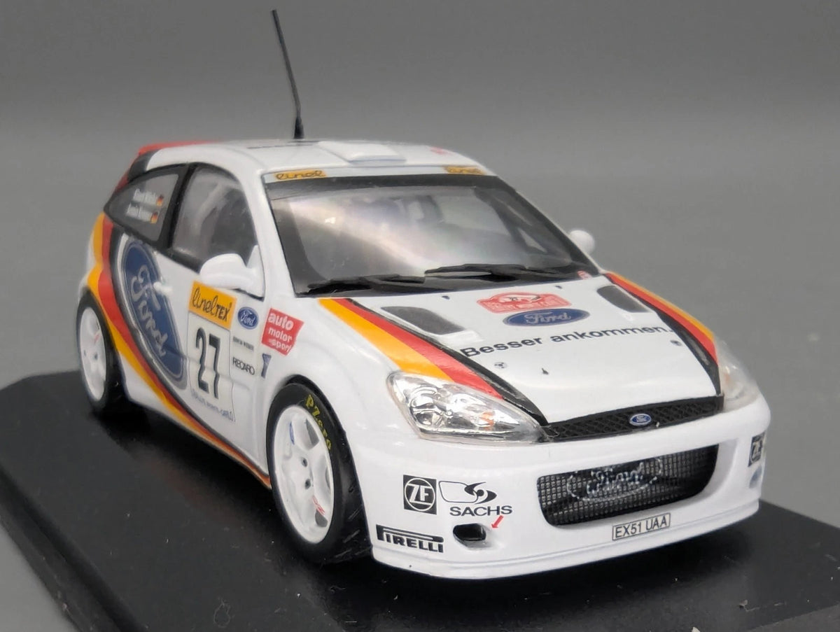 Modellautos 1:43 Minichamps Ford Focus RS WRC Rallye Monte Carlo 2002 #2 mit OVP