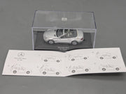 Modellautos 1:43 Norev Mercedes Benz SL Klasse SL 500 Silber mit Dealer OVP