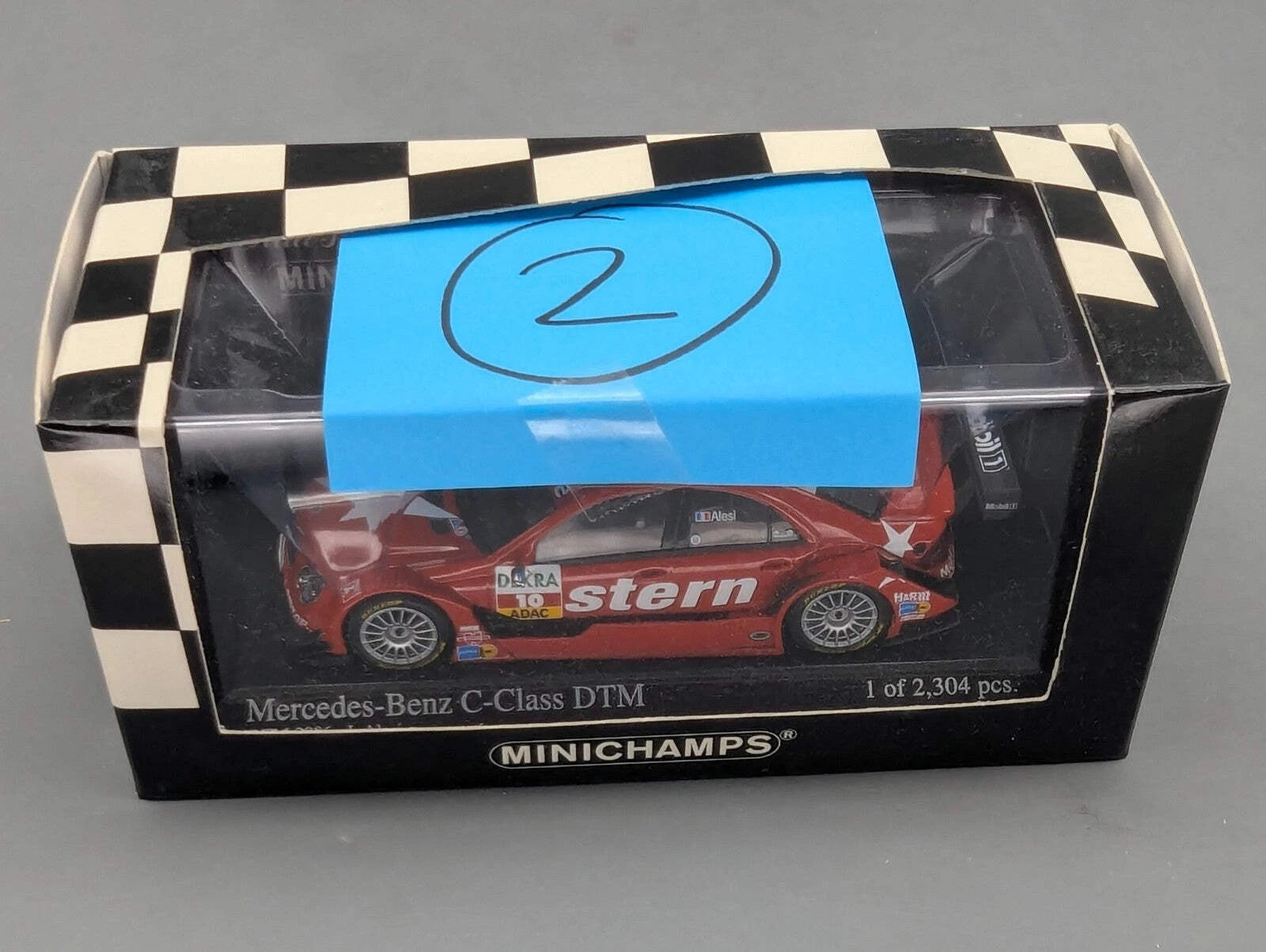 Modellautos 1:43 Minichamps Mercedes Benz C-Klasse DTM 2006 #10 J. Alesi mit OVP
