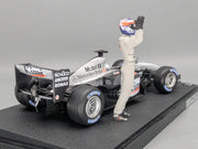Modellautos 1:18 Hot Wheels Racing McLaren Mercedes 2003 GP #6  Raikkonen OVP