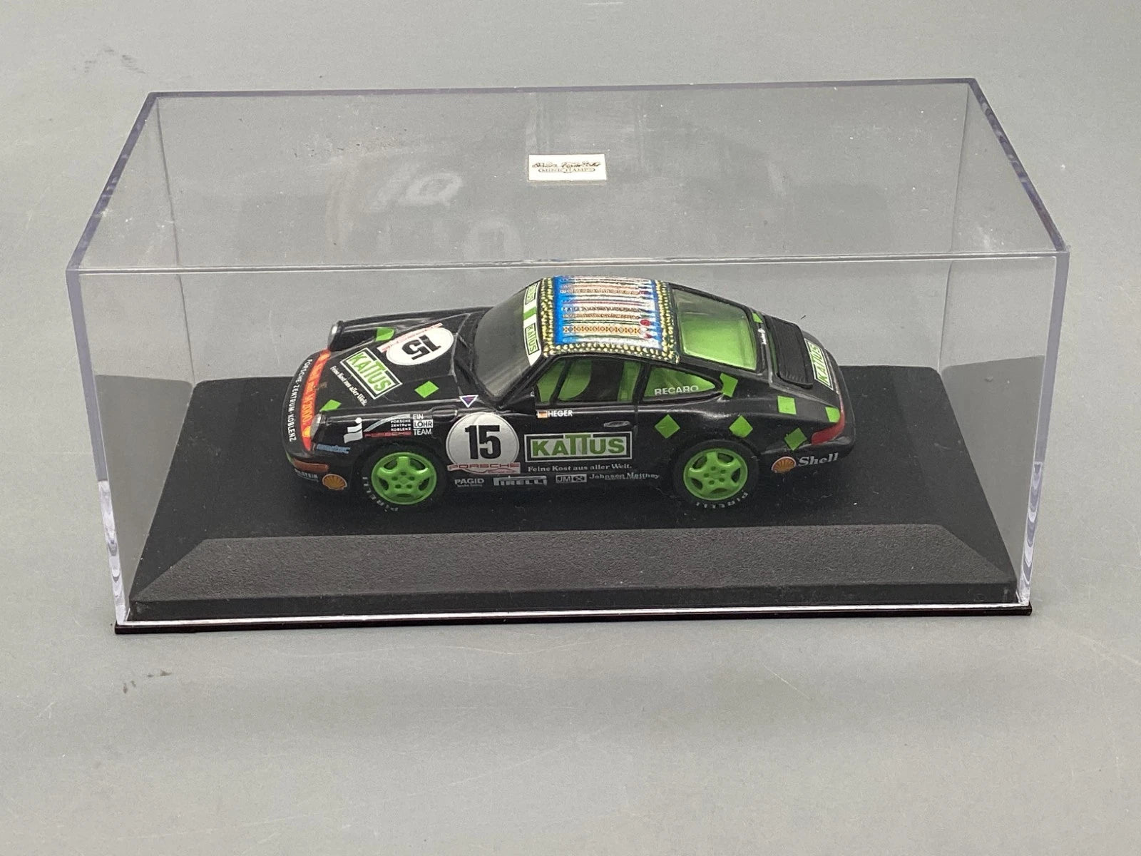 Modellautos 1:43 Minichamps Porsche 911 Carrera Cup Sieger 1993 Heger #15 OVP