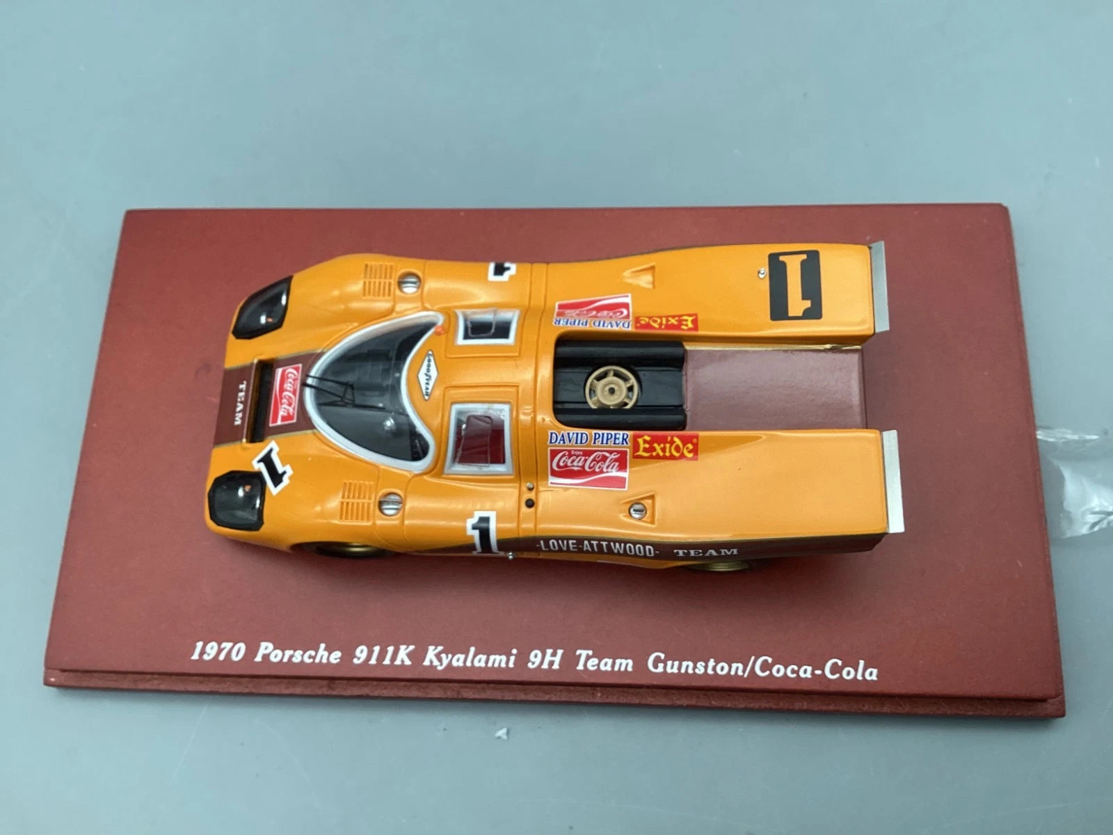 Modellautos 1:43 TrueScale Porsche 911K Kyalami Gunston/Coca Cola 1970 mit OVP