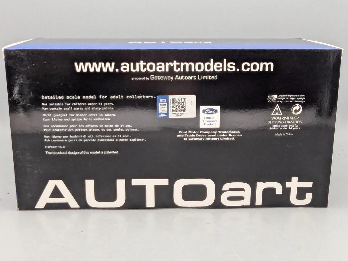 Modellautos 1:18 AUTOart 72952 Ford Focus RS 2016 Shadow Black mit OVP