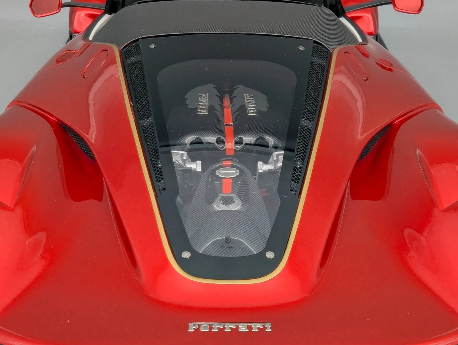 Modellautos 1:12 BBR Ferrari LaFerrari Aperta Rot UNIKAT Ltd. 01/01 Vitrine OVP