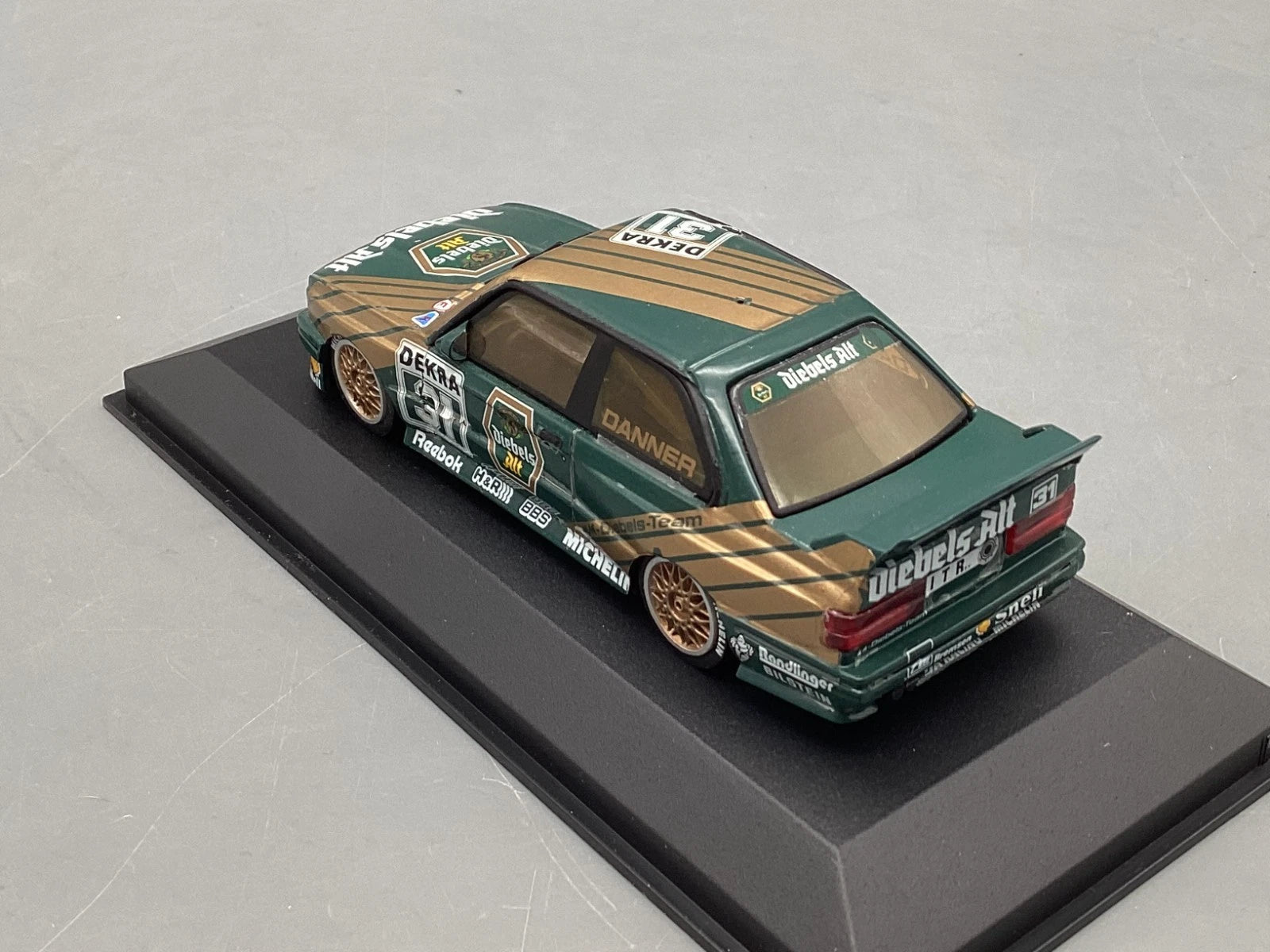 Modellautos 1:43 Minichamps BMW M3 E30 Sport Evo DTM 1991 Danner #31 mit OVP