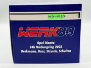 Modellautos 1:18 Werk83 Opel Manta #121 24h Nürburgring 2023 mit OVP