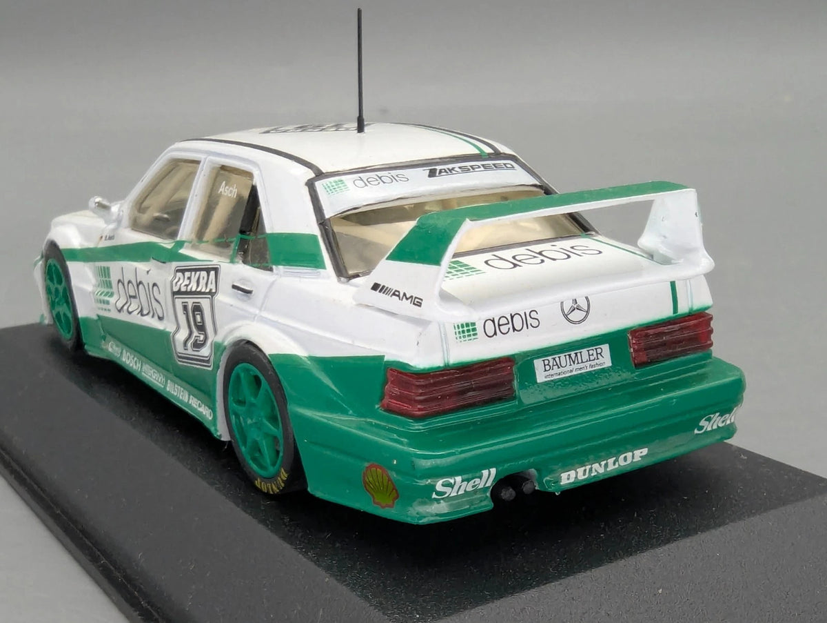 Modellautos 1:43 Minichamps Mercedes Benz 190E EVO2 1. Version 1992 #19 Asch OVP