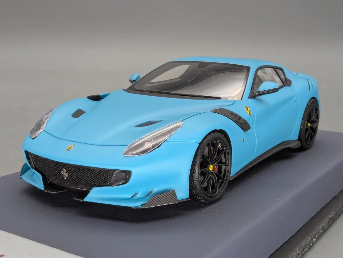 Modellautos 1:43 BBR Concept43 Ferrari F12 TdF Baby Blu Matt Ltd 11/20 mit OVP