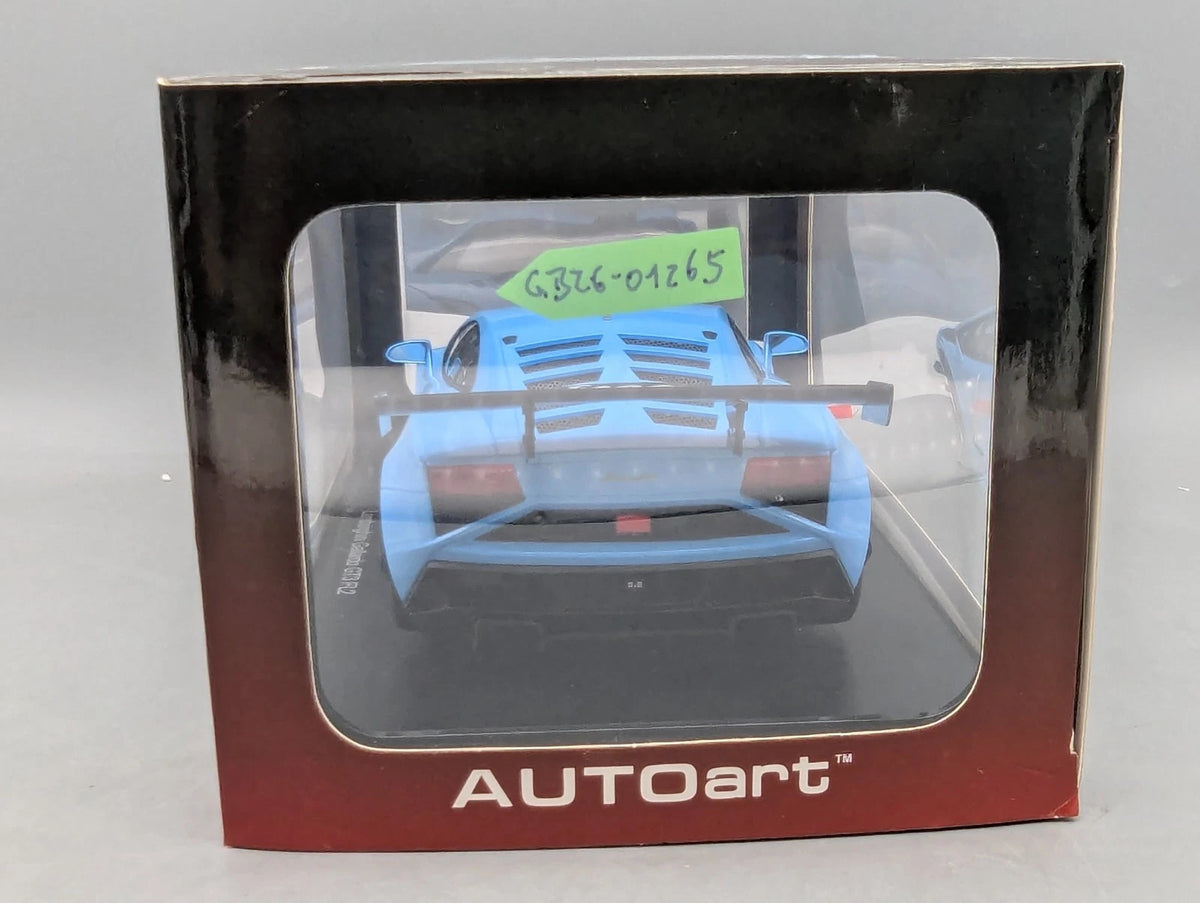 Modellautos 1:18 Autoart 81359 Lamborghini Gallardo GT3 FL2 2013 Blau mit OVP