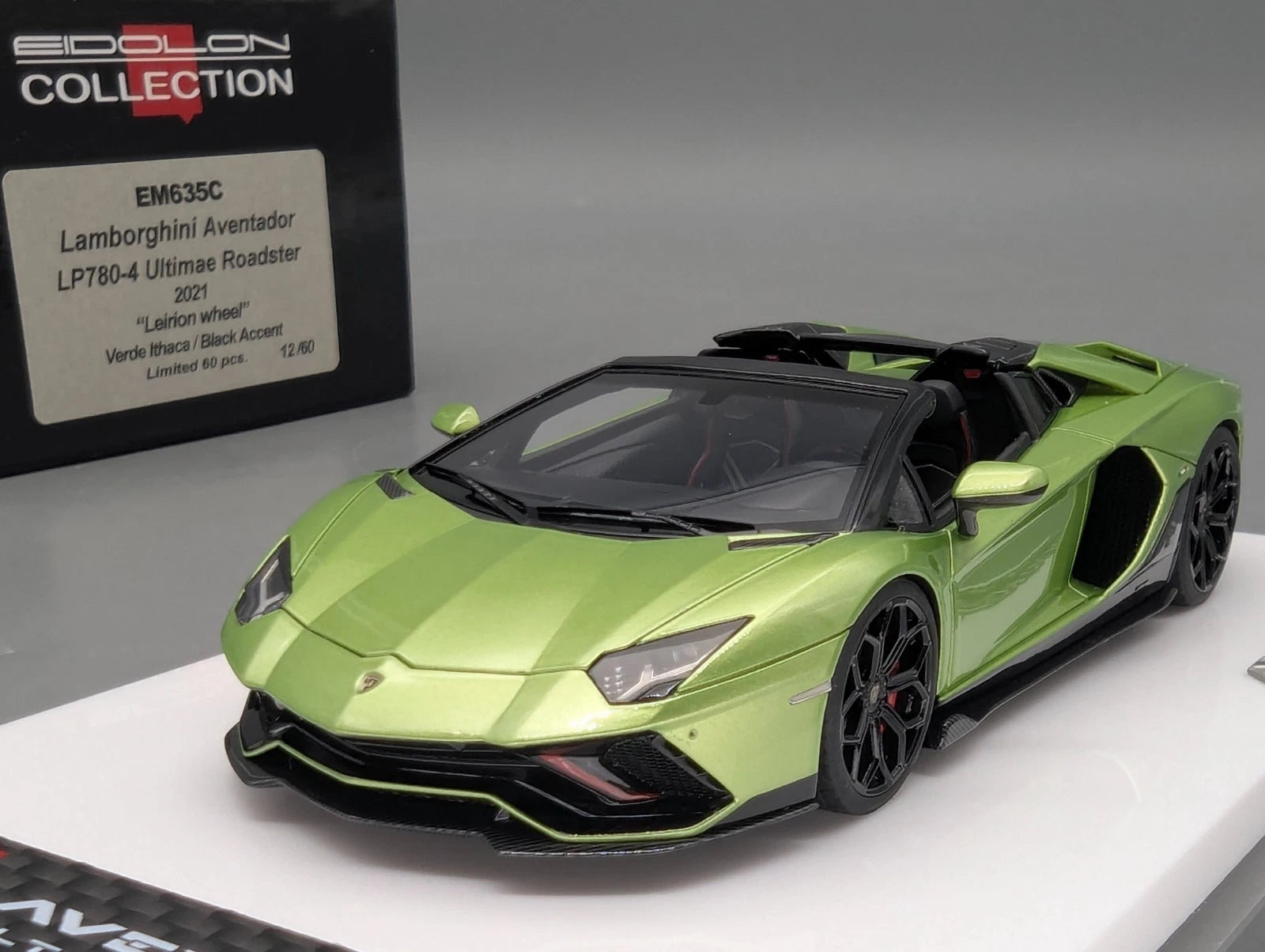 Eidolon Make Up 1:43 Lamborghini Aventador LP780-4 Ultimae Roadster 12/60 OVP