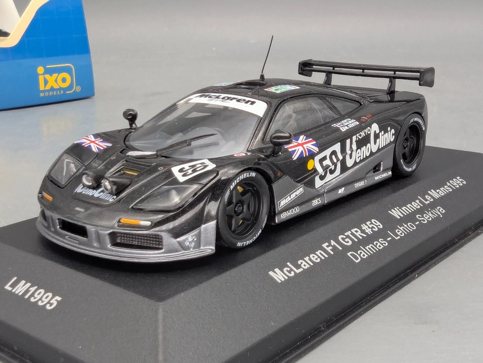 Modellautos 1:43 IXO McLaren F1 GTR WINNER Le Mans 1995 #59 Dalmas u. A. mit OVP