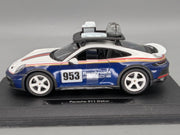 Modellautos 1:24 Bburago Porsche 911 Dakar mit Dealer OVP