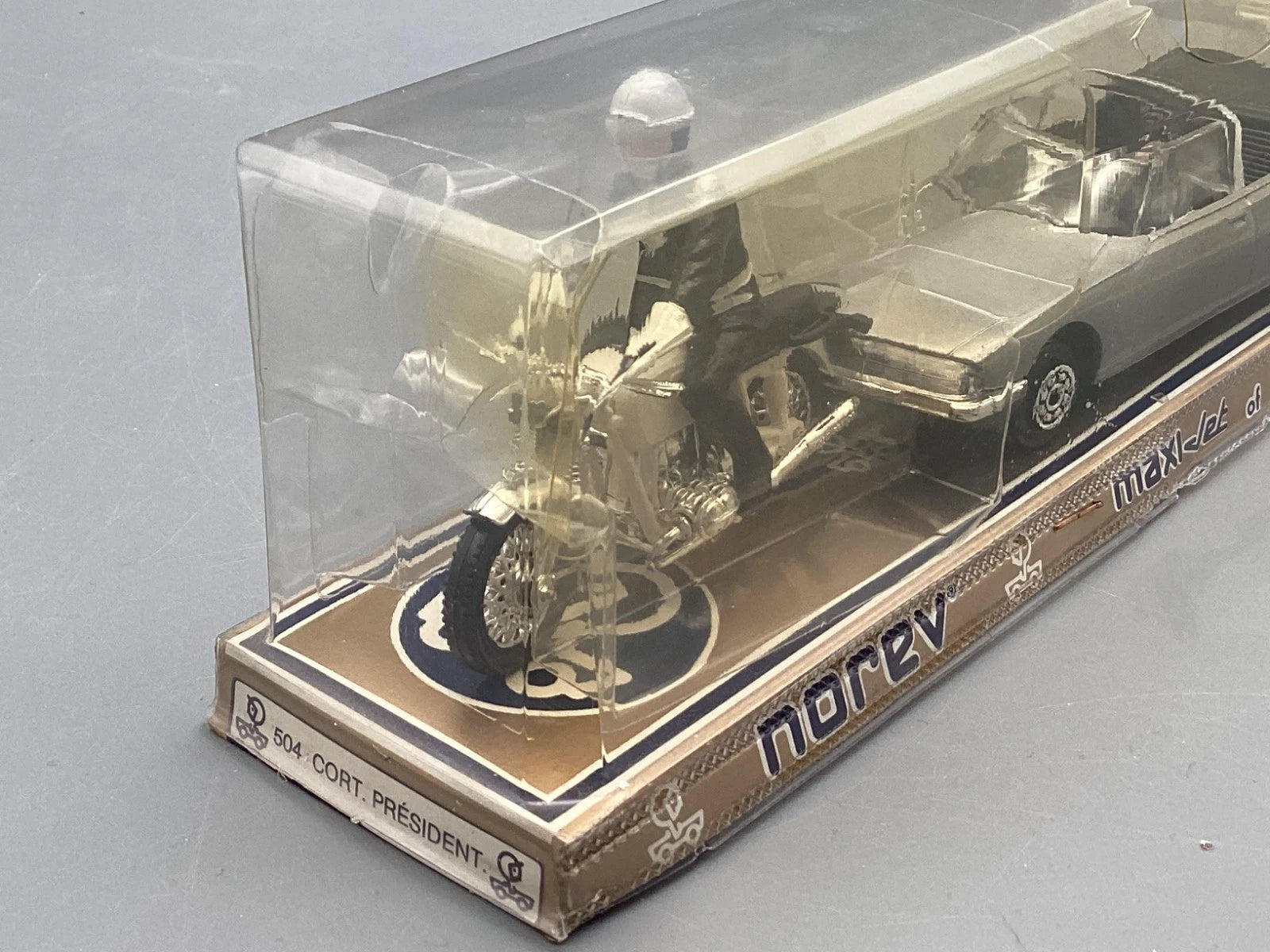 Modellautos 1:43 Norev No.504 Cort. President Citroen SM Maxi Jet selten in OVP