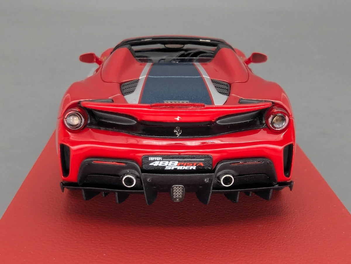 Modellautos 1:43 BBR Concept43 Ferrari 488 Pista Spider RHD Rot Ltd 01/20 OVP