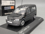 Modellautos 1:43 Minichamps Opel Combo Tour 2002 Schwarz Black mit OVP