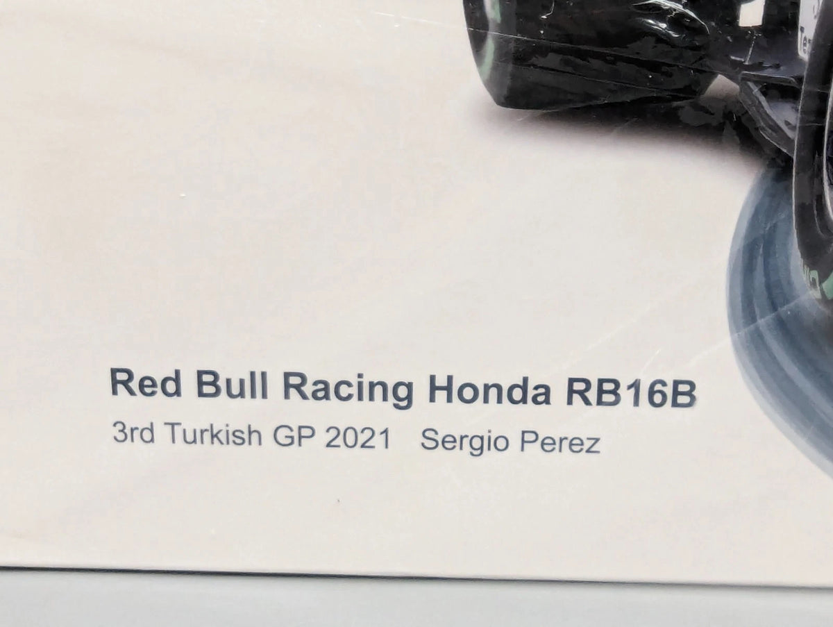 Modellautos 1:18 Spark Honda Red Bull RB16B 3rd Turkish GP 2021 #11 Perez OVP
