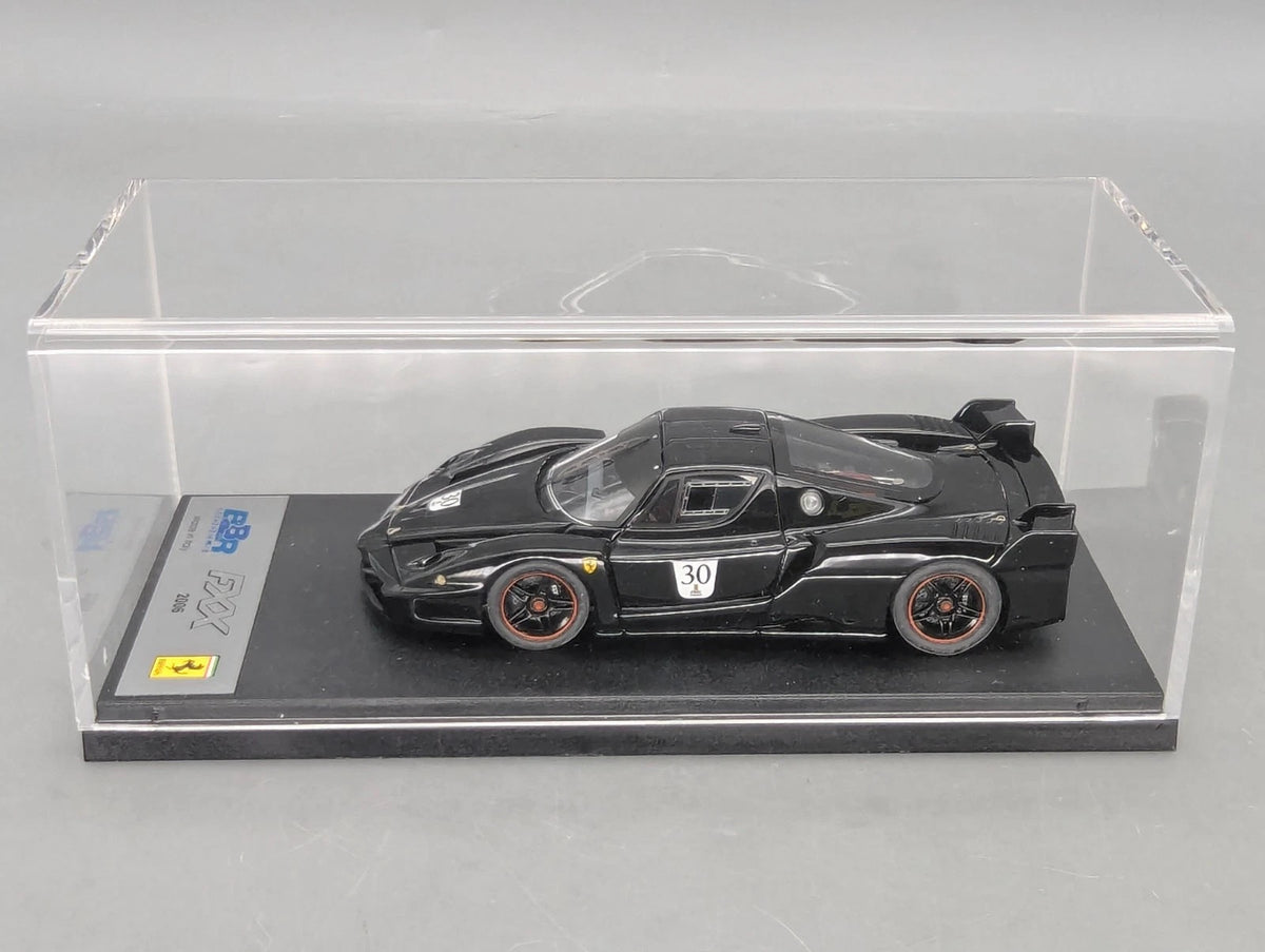 Modellautos 1:43 BBR Ferrari FXX  2006 Black #30 M. Schumacher mit Vitrine + OVP