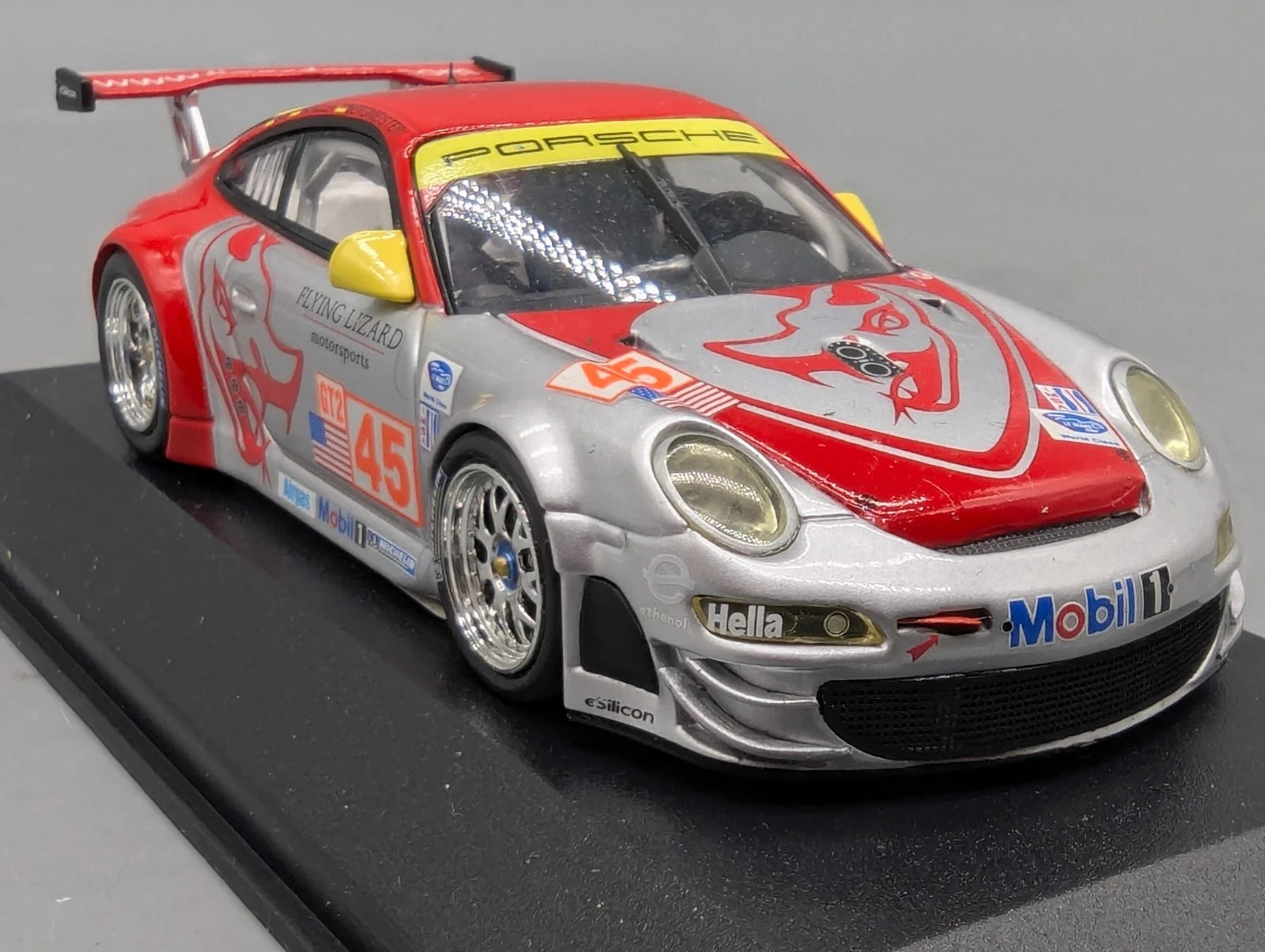 Modellautos 1:43 Minichamps Porsche 911 997 GT3 RSR WINNER Sebring 2008 #45 OVP