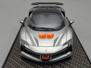 Modellautos 1:43 BBR Concept43 Ferrari SF90 XX Stradale Ltd 21/50 Grigio mit OVP