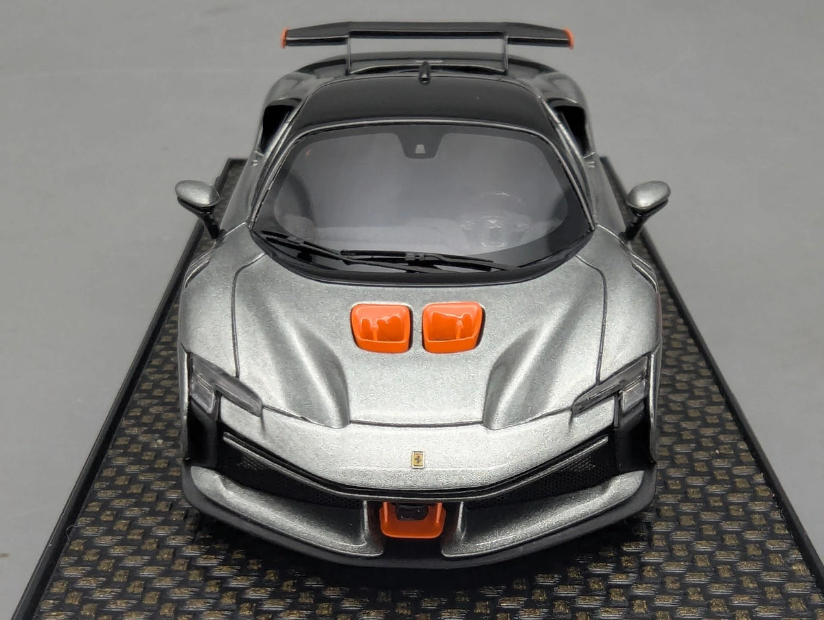 Modellautos 1:43 BBR Concept43 Ferrari SF90 XX Stradale Ltd 21/50 Grigio mit OVP