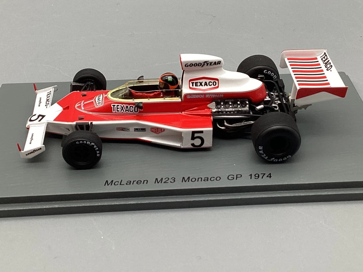 Modellautos 1:43 Spark McLaren M23 GP Monaco 1974 Fittipaldi #5 mit OVP