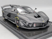 Modellautos 1:18 BBR Ferrari FXX EVO Matt Black Ltd 01/15 Stck in OVP