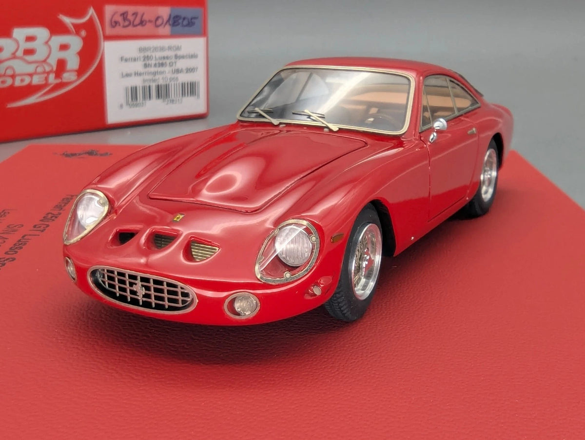 Modellautos 1:43 BBR Ferrari 250 GT Lusso Speciale 2007 S/N 4385GT Ltd 08/10 OVP