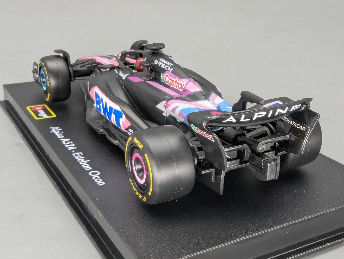 Modellautos 1:43 Bburago Racing BWT Alpine A524 #31 Esteban Ocon mit OVP