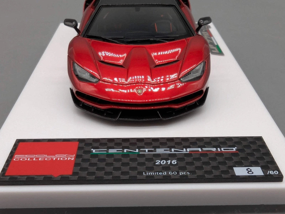 Eidolon Make Up 1:43 Lamborghini Centenario LP770-4 2016 08/60 Rear Wing Up OVP,