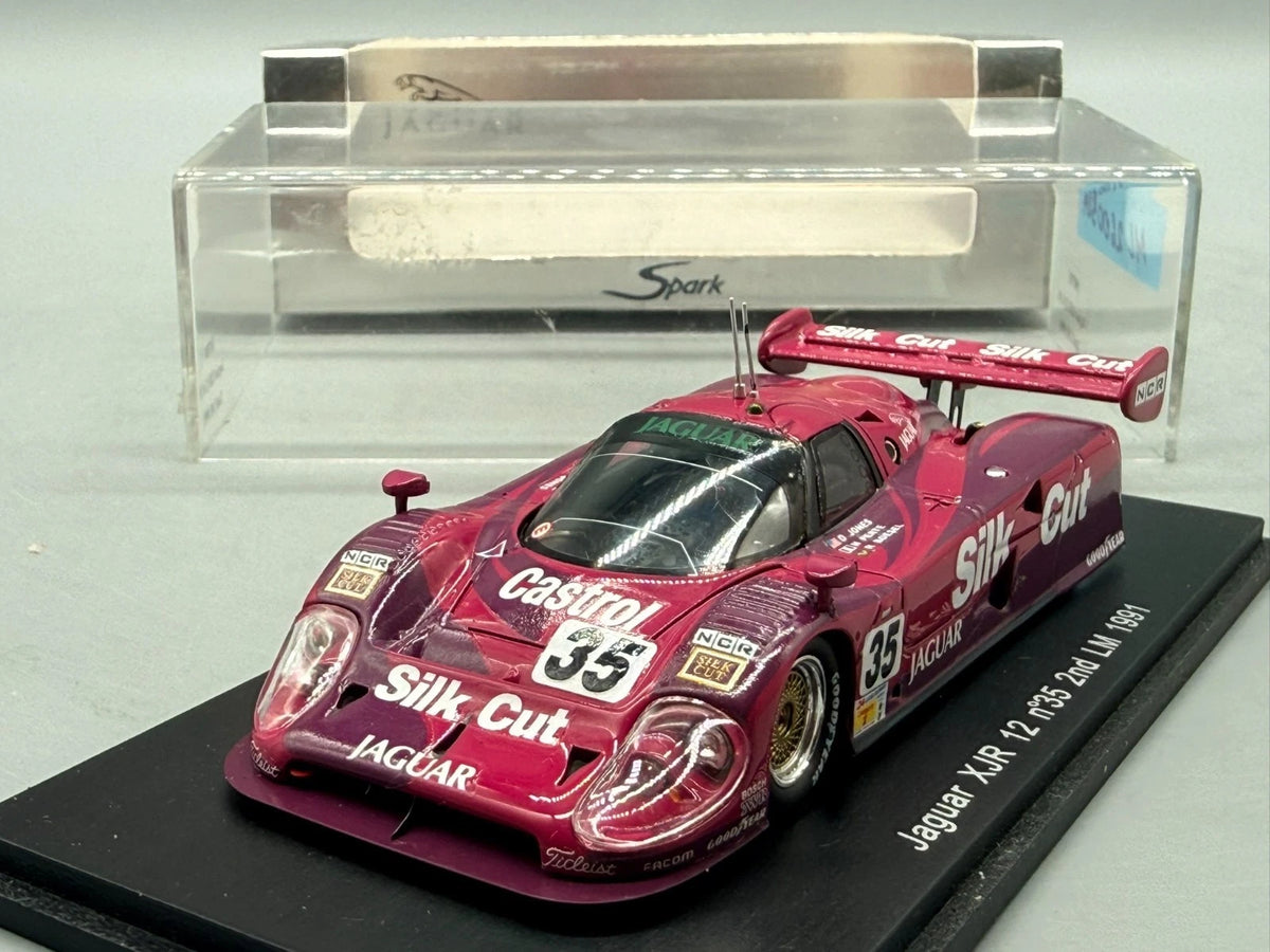 Modellautos 1:43 Spark Jaguar XJR 12 #35 2nd LM 1991 mit OVP