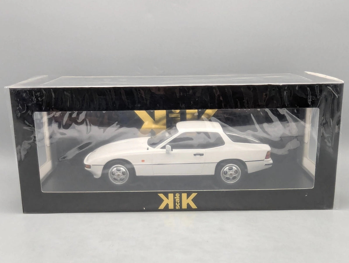 Modellautos 1:18 KK-Scale Porsche 924 S 1986 Weiß mit OVP