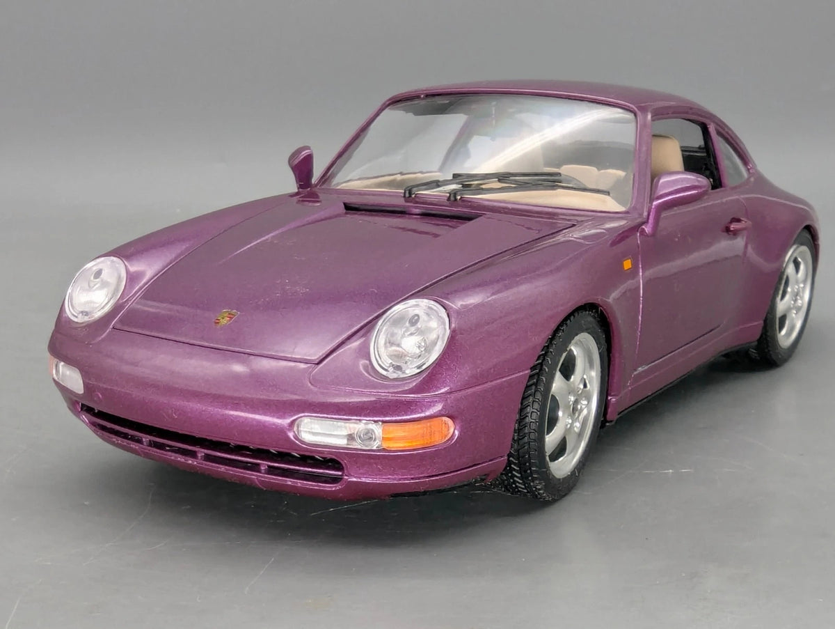 Modellautos 1:18 Bburago Diamonds Edition Porsche 911 Carrera 1993 Lila mit OVP