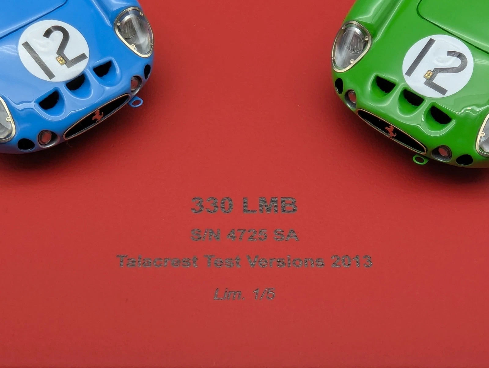 Modellautos 1:43 BBR  Ferrari 330 LMB Talacrest Test 2013 Set 2-tlg. 1/5 OVP