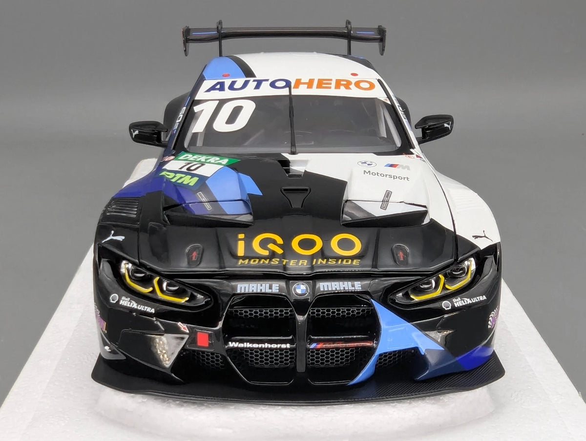 Modellautos 1:18 Minichamps BMW M4 GT3 DTM 2022 Walkenhorst #10 E. Muth mit OVP