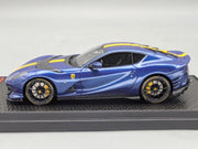 Modellautos 1:43 BBR Concept43 Ferrari 812 Competizione Blue TdF 10/48 mit OVP