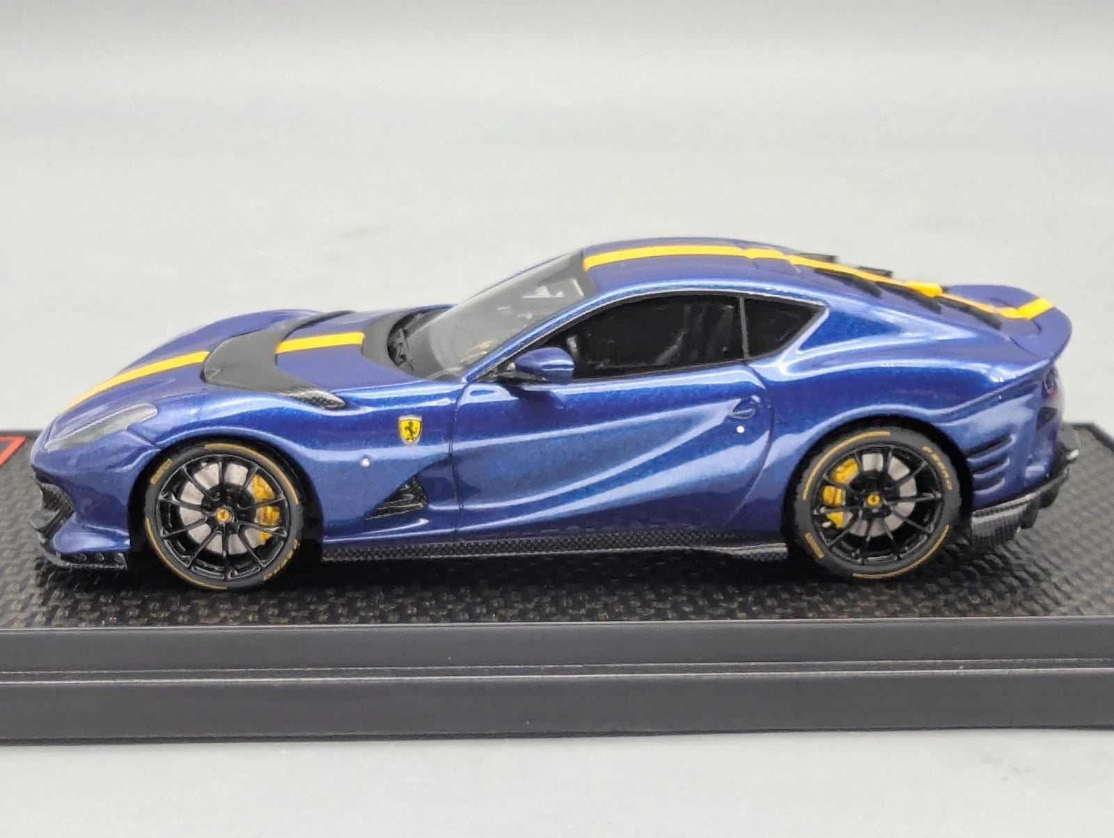 Modellautos 1:43 BBR Concept43 Ferrari 812 Competizione Blue TdF 10/48 mit OVP
