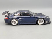 Modellautos 1:18 Minichamps Porsche 911 GT3 RSR 2004 Blau mit OVP