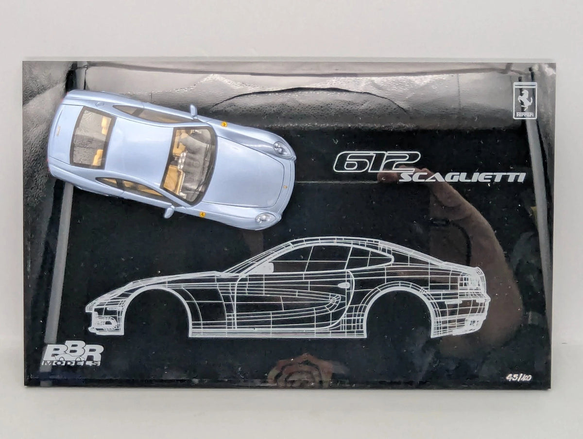 Modellautos 1:43 BBR Ferrari 612 Scaglietti Ltd 045/100 mit OVP