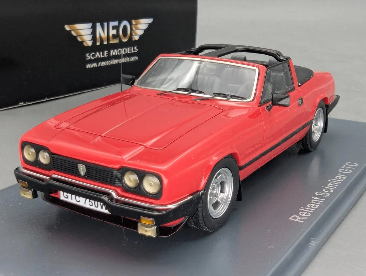 Modellautos 1:43 Neo Scale Models 43750 Reliant Scimitar GTC Rot mit OVP