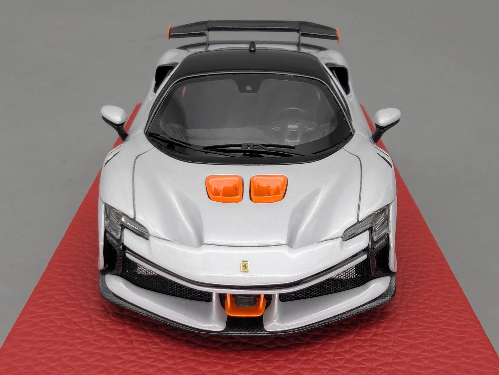 Modellautos 1:43 BBR Concept43 Ferrari SF90 XX Stradale Ltd 12/20 Weiß mit OVP