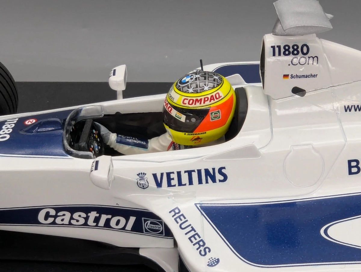 Modellautos 1:18 Minichamps Williams BMW Showcar #9 Ralf Schumacher mit OVP