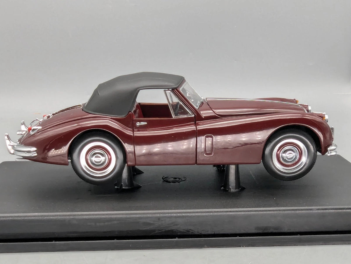 Modellautos 1:18 Sun Star Jaguar XK140 Drophead Coupe Dunkel Rot mit OVP