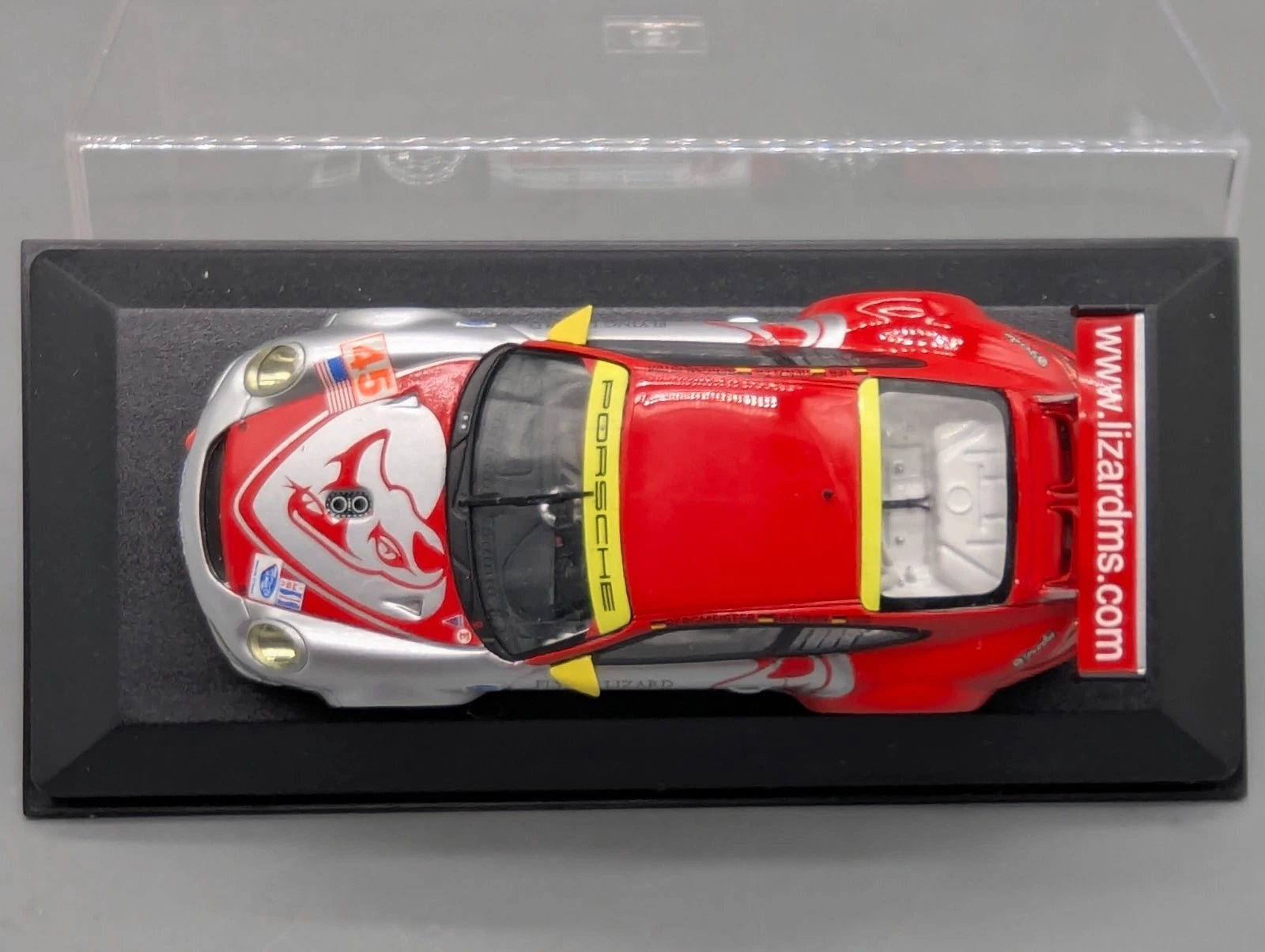 Modellautos 1:43 Minichamps Porsche 911 997 GT3 RSR WINNER Sebring 2008 #45 OVP
