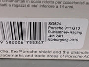Modellautos 1:43 Spark SG524 Porsche 911 GT3 R 24H Nürburgring 2019 #12 OVP