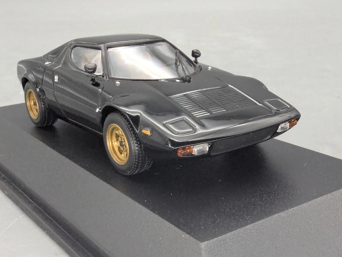 Modellautos 1:43 Minichamps Lancia Stratos AUTOhebdo Edition 8 / Black mit OVP