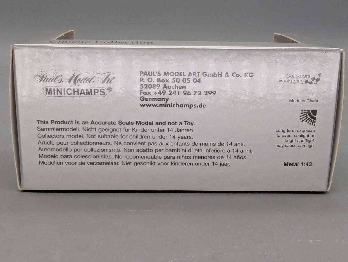 Modellautos 1:43 Minichamps Mercedes Benz 300 CE Coupe Almandin-Rot Dealer OVP