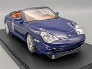 Modellautos 1:18 Spark Porsche 911 Carrera Cabriolet Blau WAP Dealer OVP