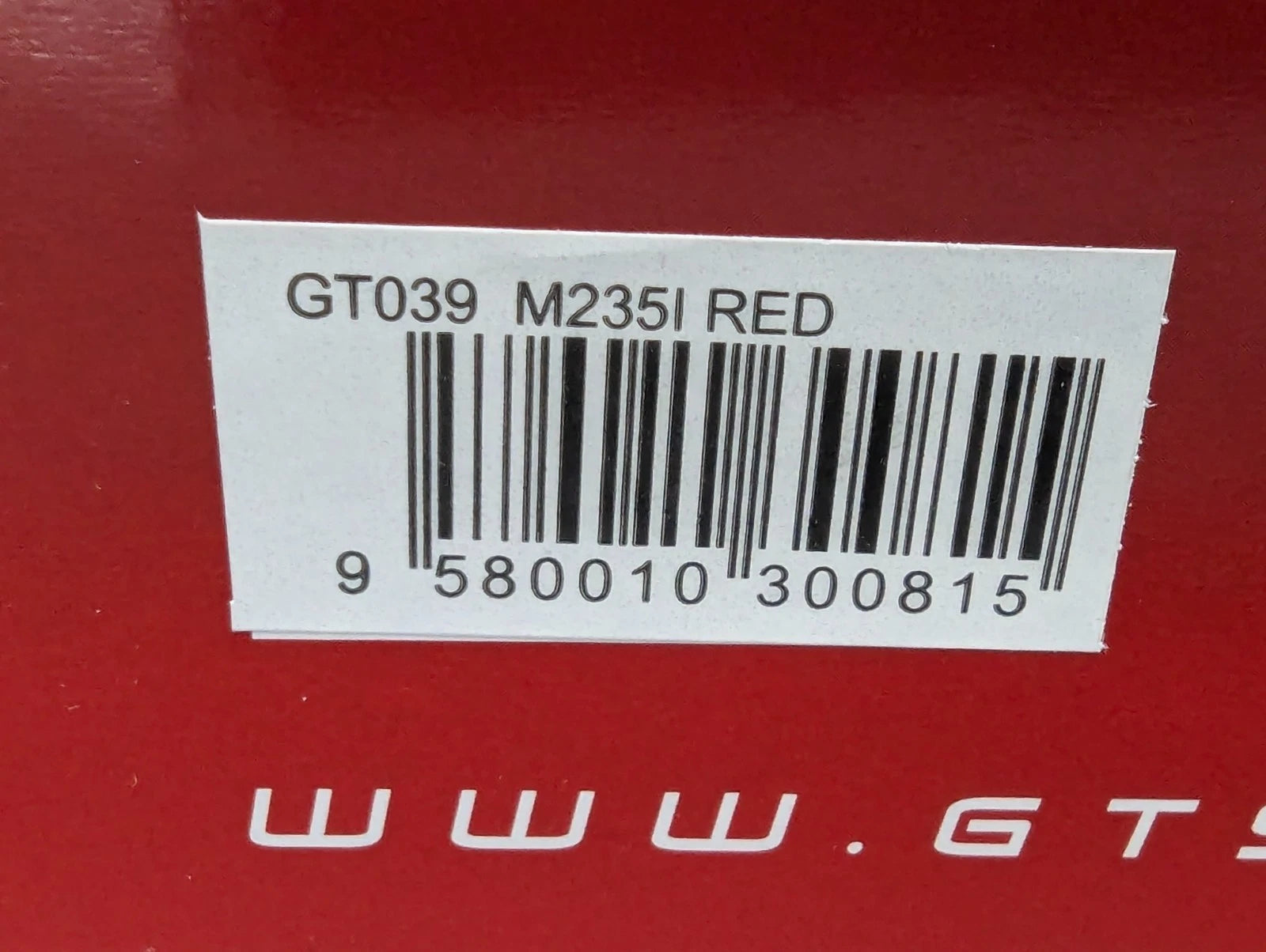 Modellautos 1:18 GT Spirit GT039 BMW M 235i Rot mit OVP
