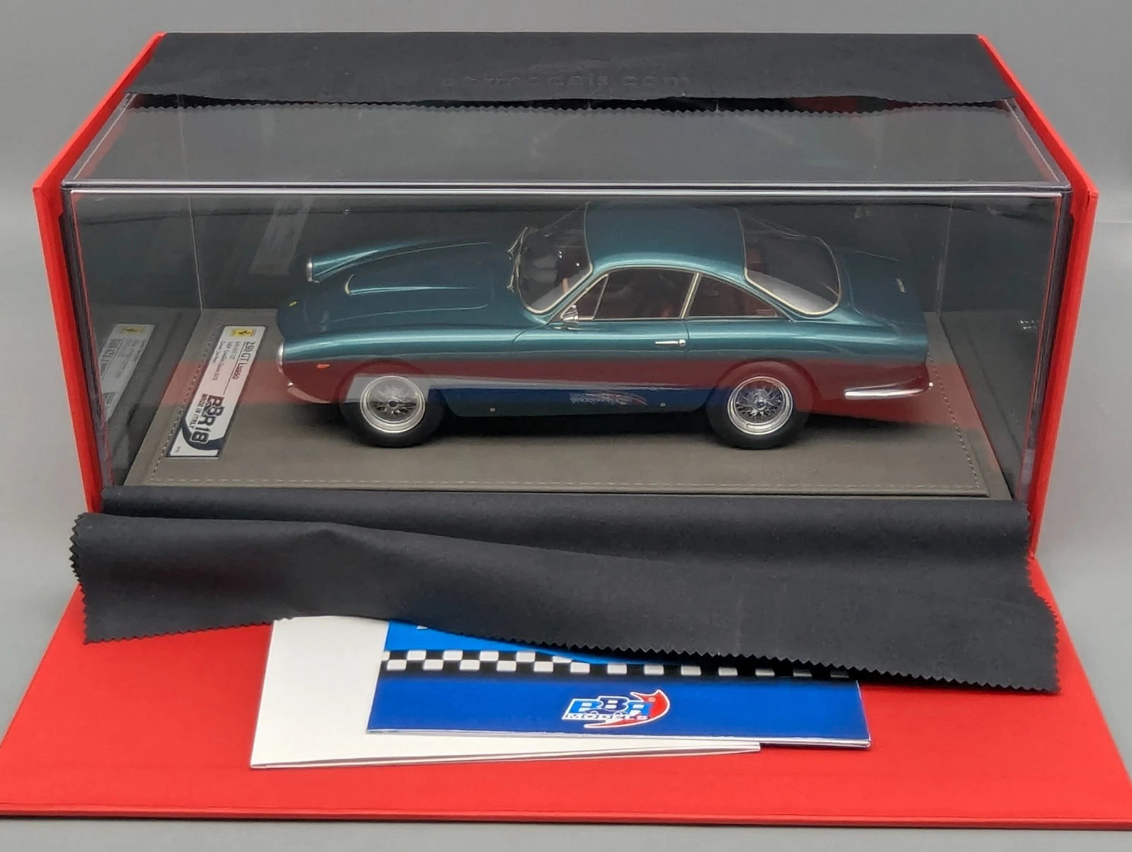 Modellautos 1:18 BBR Ferrari 250 GT Lusso S/N 5117 GT 2009 Ltd 01/18 mit OVP
