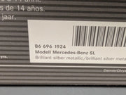 Modellautos 1:43 Minichamps Mercedes Benz SL Klasse Silber Metallic Dealer OVP